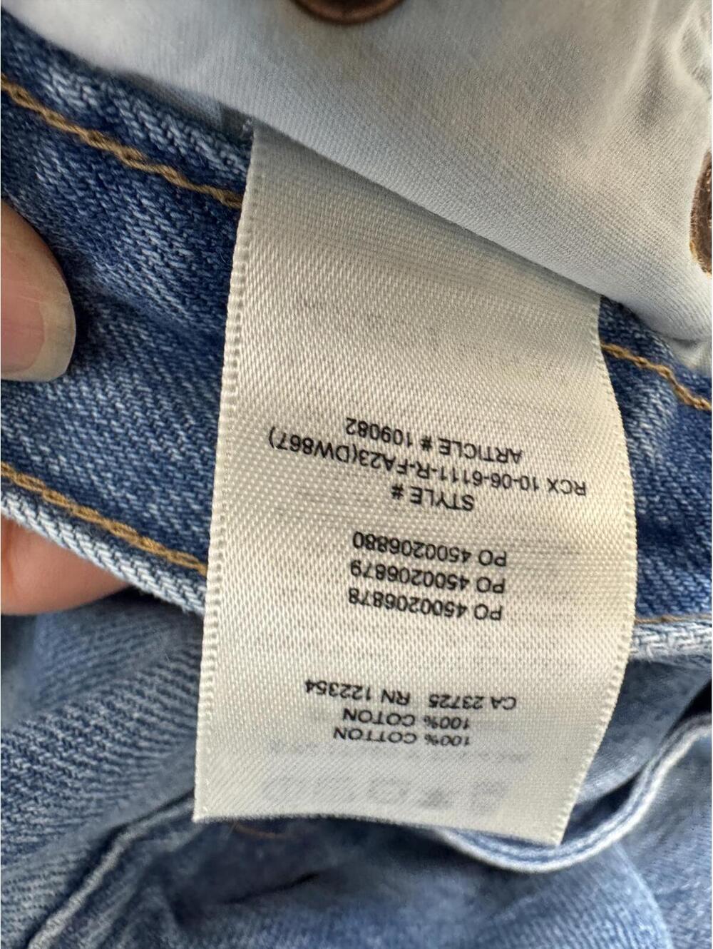 Denim Forum Farrah High Rise Wide Leg Jeans - 23 - Picture 7 of 7